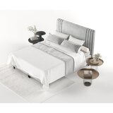 Maison de Rêve Sivi tapecirani bračni krevet s prostorom za odlaganje 180x200 cm Musca – | shoptok.hr