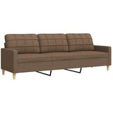  Trosjed od tkanine smeđi 210 cm | shoptok.hr