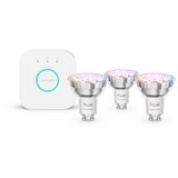  Philips Hue White and colour ambience Essential starter kit: 3 GU10 smart bulbs (345 lm) Cijene