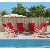 vidaXL Brisače za plažo 6 kosov bordo 60x135 cm tkanina 400 GSM cene