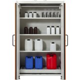 Cemo Ognjevarna omara za nevarne snovi, tip 90 PROline, talna kadica 66 l, VxŠxG 1950 x 1200 x 600 mm | Shoptok.si