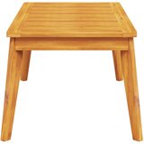  Vrtni blagovaonski stol 100 x 55 x 45 cm masivno bagremovo drvo | shoptok.hr