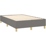  S oprugama i madracem tamnosivi 120 x 200 cm od tkanine | shoptok.hr