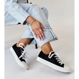Cross Jeans Black fabric women's sneakers | shoptok.hr