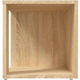 vidaXL bočni stolić boja hrasta sonome 33 x 33 x 34,5 cm od iverice | shoptok.hr