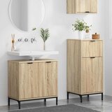  Set namještaja za kupaonicu s ladicama 2 pcs Sonoma hrast | shoptok.hr