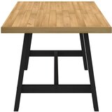 vidaXL Jedilna miza NOAIN 160x90x75 cm trdna borovina | Shoptok.si