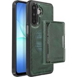AVIZAR Magnetna torbica za Galaxy A17 z odstranljivim imetnikom kartic in stojalom, Temno zelena, (5000274138) | Shoptok.si