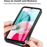 Techsuit ColorVerse 360 Series obostrana zaštitna maska za Samsung Galaxy A15 4G / A15 5G – crna | shoptok.hr