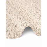 Elle Decoration Bež/v naravni barvi ročno tkana volnena okrogla preproga ø 160 cm Lyon Beans – | Shoptok.si