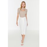 Trendyol Mink Cut Out Detailed Collar Blouse | ePonuda.com