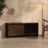 vidaXL TV omarica dimljeni hrast 90x35x40 cm iverna plošča Cene