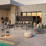 Ambia Garden VRTNA LOUNGE GARNITURA tkanina jeklo | Shoptok.si