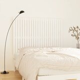  Zidno uzglavlje bijelo 146,5x3x110 cm od masivne borovine | shoptok.hr