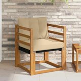  Zunanji kavč Masiven les akacije Naravna, (5000272029) | Shoptok.si
