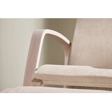 Venture Home lounge fotelja s tabureom Grötö, svijetlosiva | shoptok.hr
