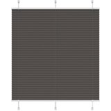 vidaXL Plisirana roleta crna 115x150 cm širina tkanine 114,4 cm Cijene