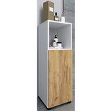 MID.YOU Spodnja Omarica Flandu, Bela, Hrast | Shoptok.si