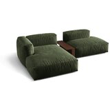 Micadoni Zelena kotna sedežna garnitura iz tkanine bouclé (levi kot) Martina – Home | Shoptok.si