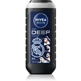 MEN Real Madrid osvežujoč gel za prhanje 3v1 250 ml