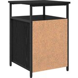  Noćni ormar 2 pcs Crni hrast Konstruirano drvo | shoptok.hr