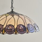 Endon 111985 - Luster na lancu Tiffany HUTCHINSON 3xE27/10W/230V prečnik 50 cm | Eponuda.com