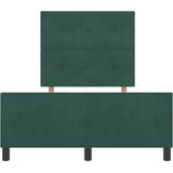  s opruga kutije Tamnozelena 120 x 190 cm Baršun | shoptok.hr