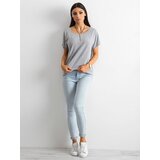 BASIC Feel Good T-shirt-RV-TS-4693.20-gray | shoptok.hr