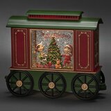 Konstsmide LED lanterna sa snijegom Vagon (U zatvorenom, 24 x 9 x 19,5 cm, Na baterijski pogon) | shoptok.hr