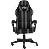 vidaXL Igraća stolica od umjetne kože crno-siva | shoptok.hr