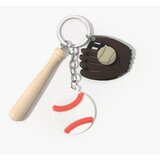 INF Akrilni obesek za ključe za baseball - eleganten dodatek za avto in ključe Model 3, (22108260) | Shoptok.si
