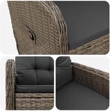  Ležaljka u vrtu Siva i tamno siva | shoptok.hr