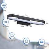 LIGHTESS 40 cm LED kopalniška svetilka za ogledalo | Shoptok.si