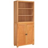  Set namještaja za pohranu 2 kom. Prirodna 80 x 35 x 185 cm | Shoptok.si