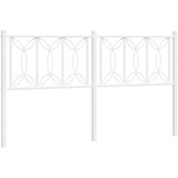  Metalno zamjensko uzglavlje bijelo 150 cm | shoptok.hr