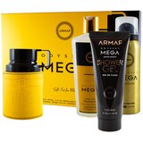 Armaf Odyssey Mega 100ml EDP + 100ml Shower Gel + 50ml Body Spray + 250ml Shampoo / Unisex Gift Set Cene