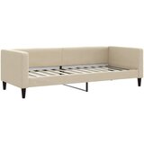  Dnevni krevet s madracem krem 80 x 200 cm od tkanine | Eponuda.ba