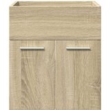 vidaXL 4-dijelni set kupaonskog namještaja boja hrasta sonome drveni | shoptok.hr