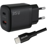 Redline Polnilec s kablom USB-C, 2 x USB-C, 35W - GL35CC+CC1M(60W) Cene