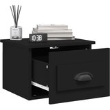  Zidni noćni ormarići 2 kom Crna 41,5 x 36 x 28 cm | Eponuda.com