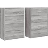  Komoda 2 kom boja hrasta sonome 60x31x84 cm konstruiranog drva | Eponuda.ba