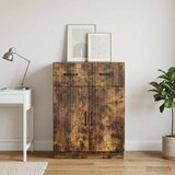  Kreveta Dimljeni hrast 66 x 34,5 x 87 cm Konstruirano drvo Slike