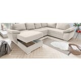 Premium Living Sedežna Garnitura Terana, Krem, Ležišče, Predal | Shoptok.si