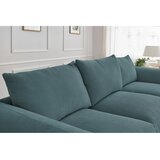 Bobochic Paris Modra sedežna garnitura 265 cm Ernest – | Shoptok.si