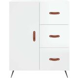 vidaXL Komoda sjajna bijela 69 5x34x90 cm od konstruiranog drva | shoptok.hr