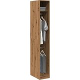 vidaXL Garderobna omara artisan hrast 30x50x200 cm inženirski les Cene