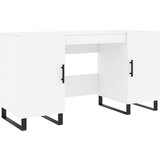 vidaXL Pisalna miza bela 140x50x75 cm inženirski les, (20787490) | Shoptok.si