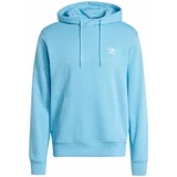 Adidas Sweater majica 'Trefoil Essentials' svijetloplava / bijela