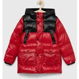Geox Otroška jakna rdeča barva