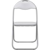  Sklopiva stolica 8 pcs Bijela i siva 48 x 43,5 x 81 cm | shoptok.hr
